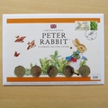 2020 Peter Rabbit Ultimate 50p Pence x5 Coin Cover - First Day Cover by Westminster