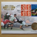 1999 The 1999 Rugby World Cup 2 Pounds Coin Cover - First Day Cover by Mercury
