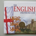 1997 The English One Pound Coin 1 Pound Coin Cover - First Day Cover by Mercury