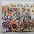 1998 Britain's Heraldic Heritage Multi Coin Cover - First Day Cover by Mercury Covers