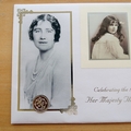 2000 The Queen Mother 100th Birthday Silver Proof 1 Pound Coin Cover - First Day Cover Mercury