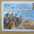 2004 The Crimean War 150th Anniversary Silver 5 Pounds Coin Cover - First Day Cover by Mercury