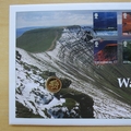 2004 Wales A British Journey 1 Pound Coin Cover - First Day Cover by Mercury