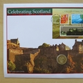 2006 Celebrating Scotland 1 Pound Coin Cover - First Day Cover by Mercury