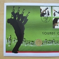 2006 Sounds of Britain 1 Pound Coin Cover - First Day Cover by Mercury