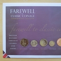 2008 Farewell to Classic Coinage Multi Pence Coins Cover - First Day Cover by Mercury