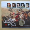 2008 Houses of Lancaster and York 1 Crown Coin Cover - First Day Cover by Mercury