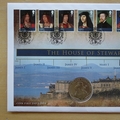 2010 The House of Stewart 1 Dollar Coin Cover - First Day Cover by Mercury