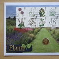 2009 Plants Action For Species 1 Pound Coin Cover - First Day Cover by Mercury
