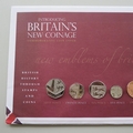2008 Introducing Britain's New Coinage Multi Coins Cover - First Day Cover by Mercury