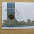1995 Brilliant Uncirculated One Pound Coin for Wales 1 Pound Coin Cover - First Day Cover Royal Mint