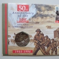 1994 50th Anniversary of the D-Day Landings 50p Pence Coin Cover - First Day Cover by Royal Mint