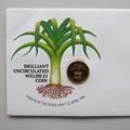 1985 Brilliant Uncirculated Welsh One Pound Coin 1 Pound Coin Cover - First Day Cover Royal Mint