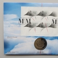 2000 Millennium Moment 5 Pounds Coin Cover - Royal Mail First Day Cover