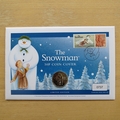 2019 The Snowman 50p Pence Coin Cover - First Day Cover by Westminster