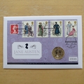 2020 Jane Austen 2 Pounds Coin Cover - First Day Covers by Westminster
