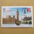 2020 EU Exit Brexit  50p Pence Coin Cover - First Day Covers Westminster