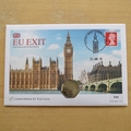 2020 EU Exit Brexit  50p Pence Coin Cover - First Day Covers Westminster