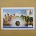 2019 Paddington at the Tower of London 50p Pence Coin Cover - First Day Cover Westminster