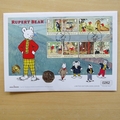 2020 Rupert Bear 100 Years 50p Pence Coin Cover - First Day Cover Westminster