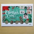 2020 The Christmas Carols Ultimate 50p x5 Pence Coin Cover - First Day Cover Westminster