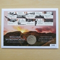 2020 William Wordsworth 250th Anniversary 5 Pounds Coin Cover - First Day Cover Westminster