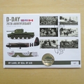 2019 D Day 75th Anniversary Guernsey 5 Pounds Coin Cover - First Day Cover Westminster