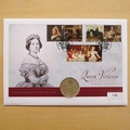 2019 Queen Victoria Bicentenary 5 Pounds Coin Cover - First Day Cover Westminster