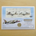 2019 Harrier Jump Jet 50th Anniversary 2 Pounds Coin Cover - First Day Cover Westminster