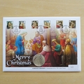 2017 Merry Christmas 5 Pounds Coin Cover - First Day Cover Westminster