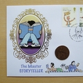 2012 Roald Dahl The Master Story Teller Half Penny Coin Cover - Benham First Day Cover