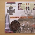 2006 The Victoria Cross 150th Anniversary Isle of Man 1 Crown Coin Cover - Benham First Day Cover