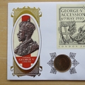 2010 The Accession of King George V Centenary Halfpenny Coin Cover - Benham First Day Cover