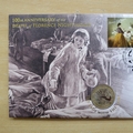 2010 Florence Nightingale 100th Anniversary of Death 2 Pounds Coin Cover - Benham First Day Cover