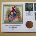 2010 Medical Breakthroughs of the 20th Century Penny Coin Cover - Benham First Day Cover