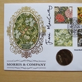 2011 Morris & Company One Penny Coin Cover - Benham First Day Cover Signed