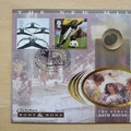 2000 The New Millennium Body & Bone Roman Copper-Bronze Coin Cover - Benham First Day Cover