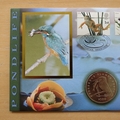 2001 Pondlife Bosnia D500 Coin Cover - Benham First Day Cover