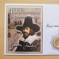 2005 The Gunpowder Plot 400th Anniversary 2 Pounds Coin Cover - Benham First Day Cover Signed