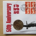 1999 Berlin Airlift 50th Anniversary Medal Cover - First Day Cover by Mercury Covers