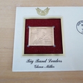 1996 Glen Miller Big Brand Leader 22kt Gold Stamp Cover - USA First Day Cover