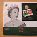 2002 The Queen's Golden Jubilee 3p Pence Coin Cover - First Day Cover by Mercury