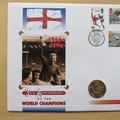 1996 England Football World Cup Winners 30th Anniversary 2 Pounds Coin Cover - First Day Cover