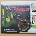1997 Tales of Terror Gibraltar 1 Crown Coin Cover - First Day Cover by Mercury