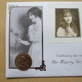 2000 100th Birthday The Queen Mother 5 Pounds Coin Cover - First Day Cover by Mercury