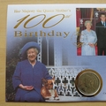 2000 The Queen Mother 100th Birthday 5 Pounds Coin Cover - First Day Cover by Mercury