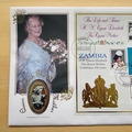 2002 100th Birthday The Queen Mother 1000 Kwacha Coin Cover - Zambia First Day Cover