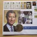 1999 The 30th Anniversary of the Investiture 5 Pounds Coin Cover - UK First Day Cover by Mercury