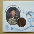 1996 Queen Elizabeth II 70th Birthday 5 Pounds Coin Cover - Gibraltar First Day Cover by Mercury