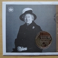 2002 The Queen's Golden Jubilee 1 Dollar Coin Cover - Gibraltar First Day Cover by Mercury